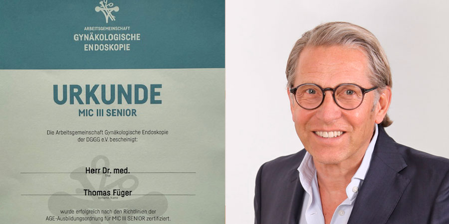 Zertifikat MIC III Senior